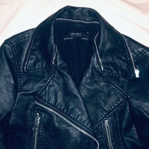 Zara Faux Leather Jacket